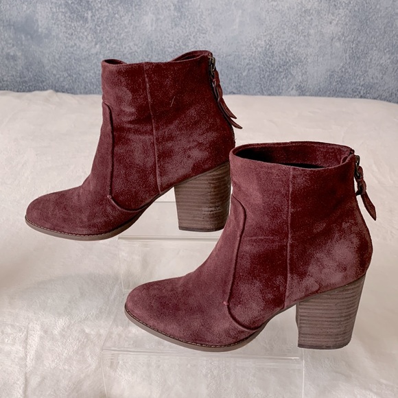 Splendid burgundy ankle boot Nymah - Picture 6 of 9